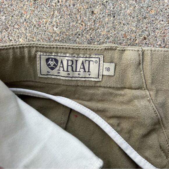 Ariat Girls Size 16 Breeches Jodphurs English Riding Dressage Equestrian +Bladen - Picture 3 of 14
